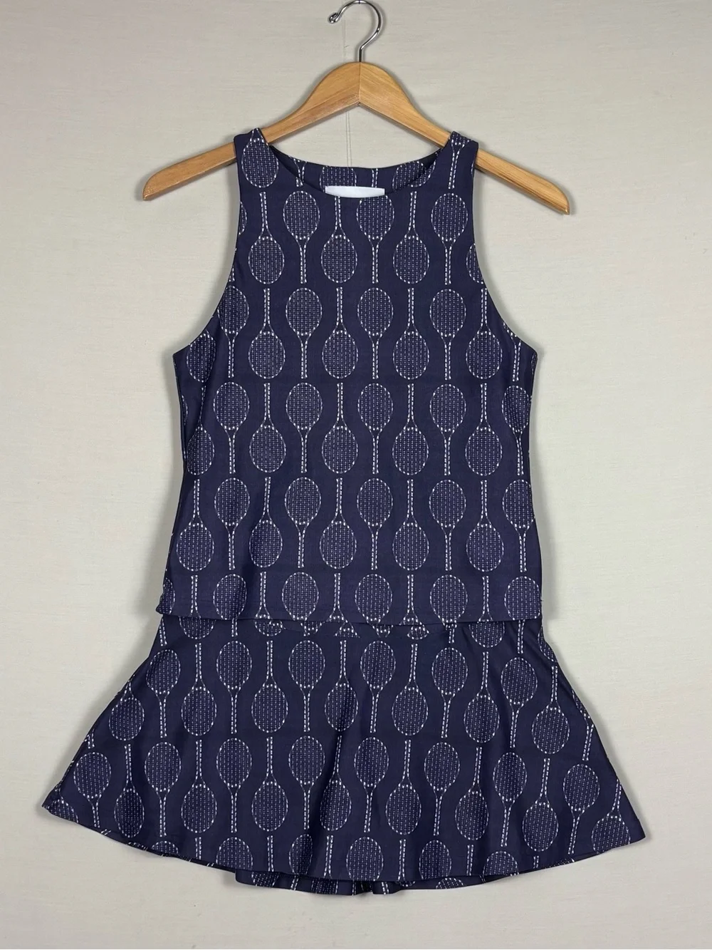 Smith & Quinn Tennis Set Tank Top Skort Purple Print Women’s S M Golf Outfit